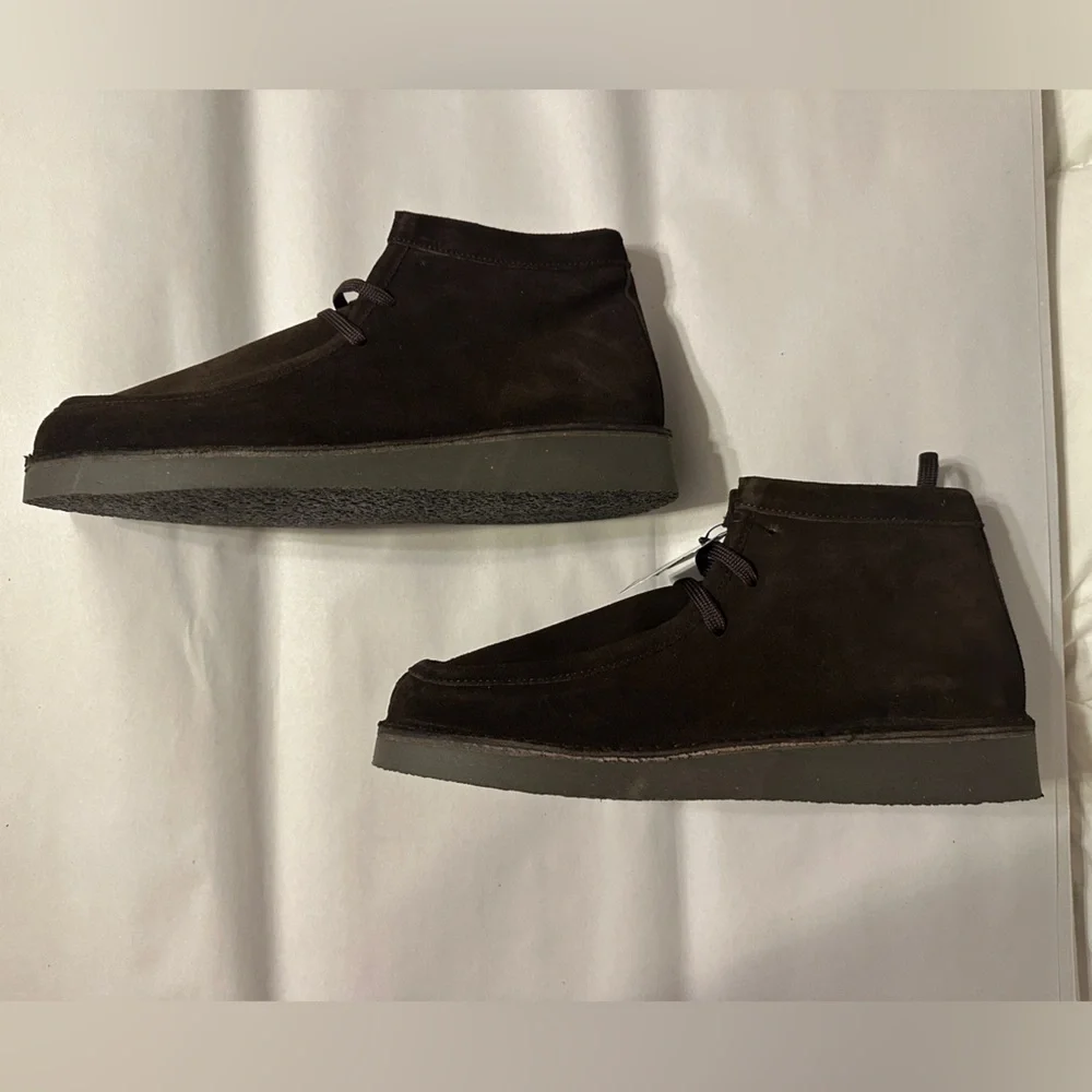 Piombo Men's Brown Suede Chukka Boots - NIB - Size 43 (US 9.5)